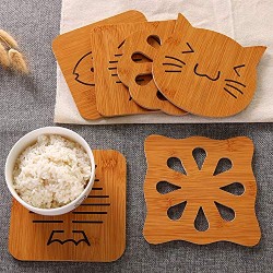 Wooden Bamboo Table Placemat